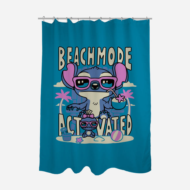 Beach Mode-None-Polyester-Shower Curtain-naomori