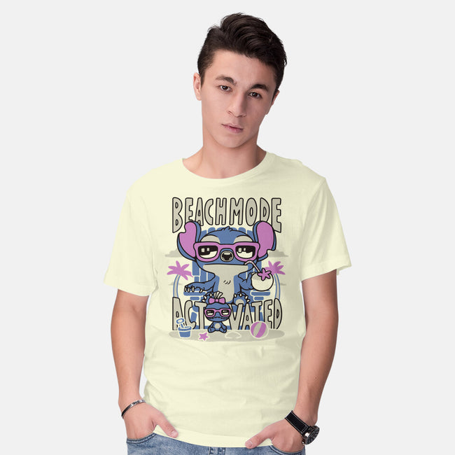 Beach Mode-Mens-Basic-Tee-naomori