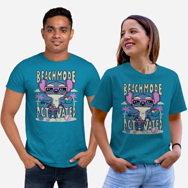 Beach Mode-Unisex-Basic-Tee-naomori