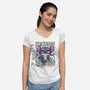 Beach Mode-Womens-V-Neck-Tee-naomori