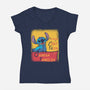 Ohana Familia-Womens-V-Neck-Tee-turborat14