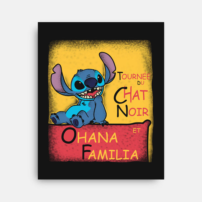 Ohana Familia-None-Stretched-Canvas-turborat14