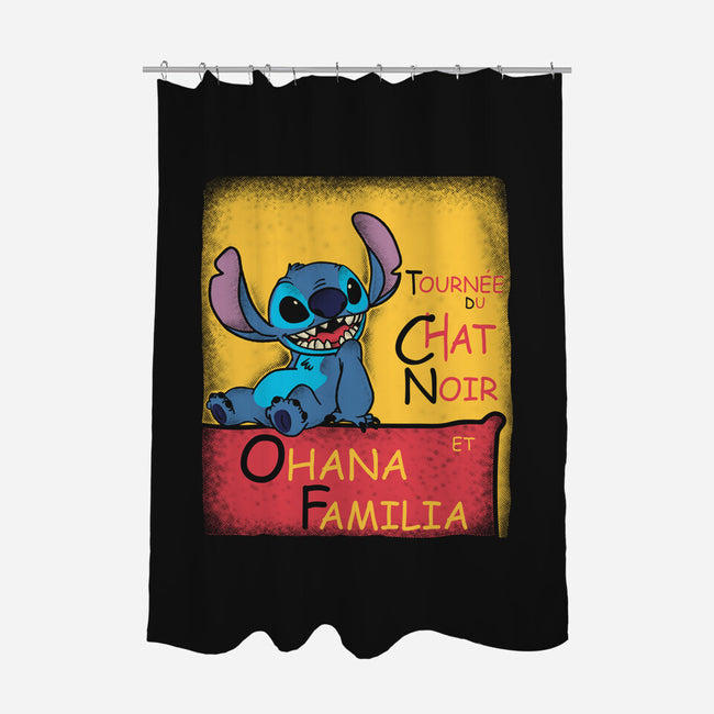 Ohana Familia-None-Polyester-Shower Curtain-turborat14