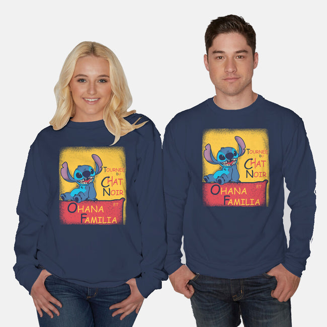 Ohana Familia-Unisex-Crew Neck-Sweatshirt-turborat14