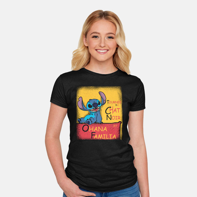 Ohana Familia-Womens-Fitted-Tee-turborat14
