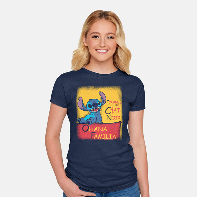 Ohana Familia-Womens-Fitted-Tee-turborat14