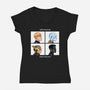 Justice Days-Womens-V-Neck-Tee-PrimePremne