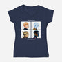 Justice Days-Womens-V-Neck-Tee-PrimePremne