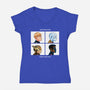 Justice Days-Womens-V-Neck-Tee-PrimePremne