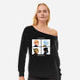 Justice Days-Womens-Off Shoulder-Sweatshirt-PrimePremne