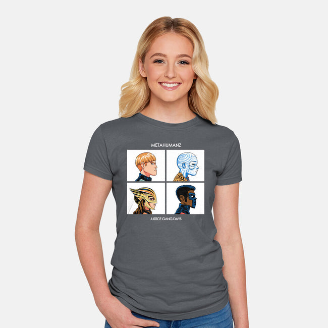 Justice Days-Womens-Fitted-Tee-PrimePremne