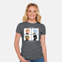 Justice Days-Womens-Fitted-Tee-PrimePremne