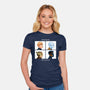 Justice Days-Womens-Fitted-Tee-PrimePremne