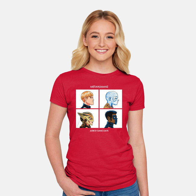 Justice Days-Womens-Fitted-Tee-PrimePremne