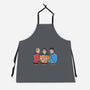 Rock Paper Salute-Unisex-Kitchen-Apron-alfbocreative