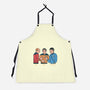 Rock Paper Salute-Unisex-Kitchen-Apron-alfbocreative