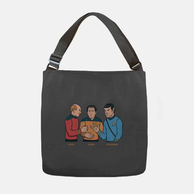 Rock Paper Salute-None-Adjustable Tote-Bag-alfbocreative