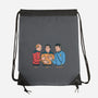 Rock Paper Salute-None-Drawstring-Bag-alfbocreative