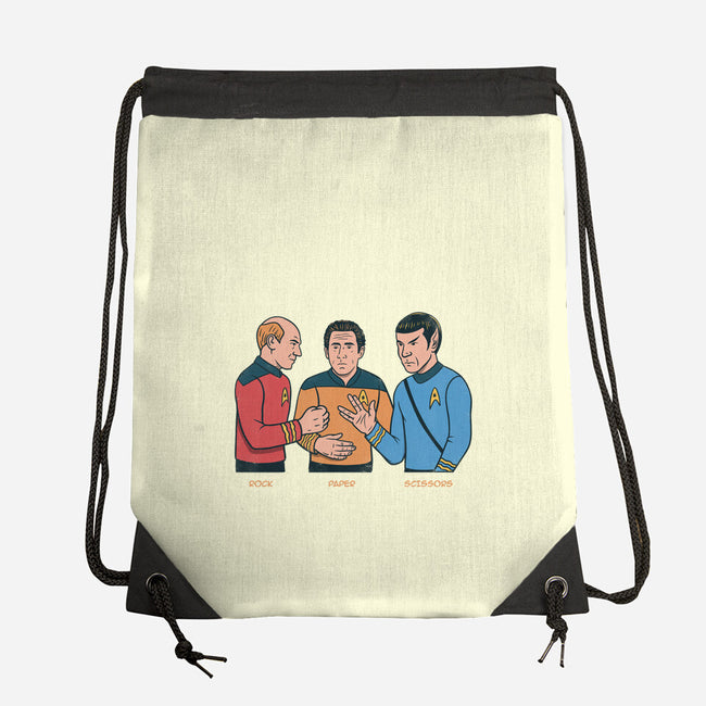 Rock Paper Salute-None-Drawstring-Bag-alfbocreative