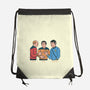 Rock Paper Salute-None-Drawstring-Bag-alfbocreative