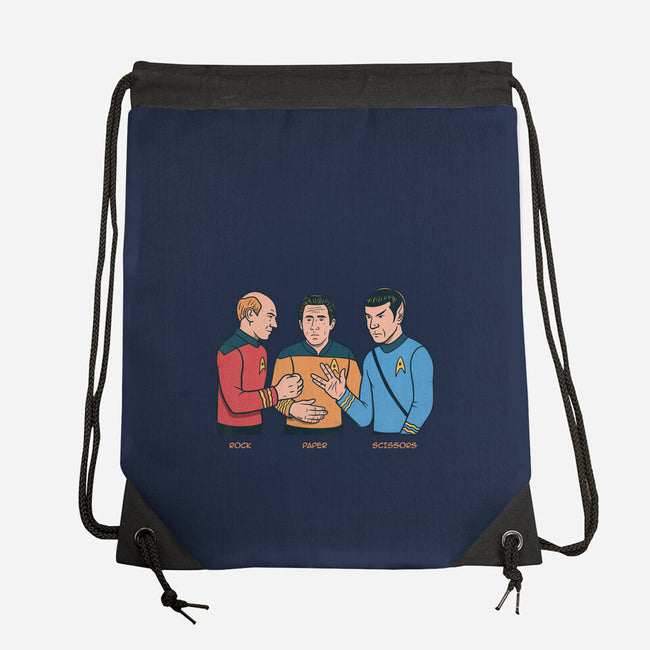 Rock Paper Salute-None-Drawstring-Bag-alfbocreative