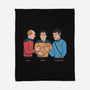 Rock Paper Salute-None-Fleece-Blanket-alfbocreative