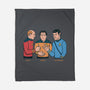 Rock Paper Salute-None-Fleece-Blanket-alfbocreative