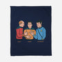 Rock Paper Salute-None-Fleece-Blanket-alfbocreative
