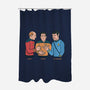 Rock Paper Salute-None-Polyester-Shower Curtain-alfbocreative