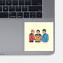 Rock Paper Salute-None-Glossy-Sticker-alfbocreative