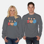 Rock Paper Salute-Unisex-Crew Neck-Sweatshirt-alfbocreative