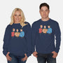 Rock Paper Salute-Unisex-Crew Neck-Sweatshirt-alfbocreative