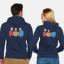 Rock Paper Salute-Unisex-Zip-Up-Sweatshirt-alfbocreative