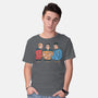 Rock Paper Salute-Mens-Basic-Tee-alfbocreative