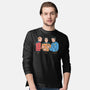 Rock Paper Salute-Mens-Long Sleeved-Tee-alfbocreative