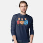 Rock Paper Salute-Mens-Long Sleeved-Tee-alfbocreative