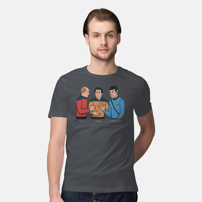Rock Paper Salute-Mens-Premium-Tee-alfbocreative