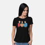 Rock Paper Salute-Womens-Basic-Tee-alfbocreative