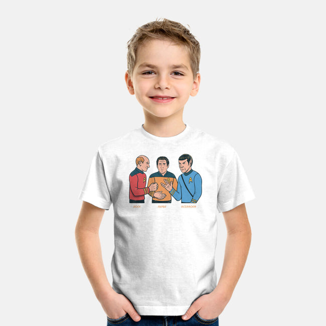 Rock Paper Salute-Youth-Basic-Tee-alfbocreative