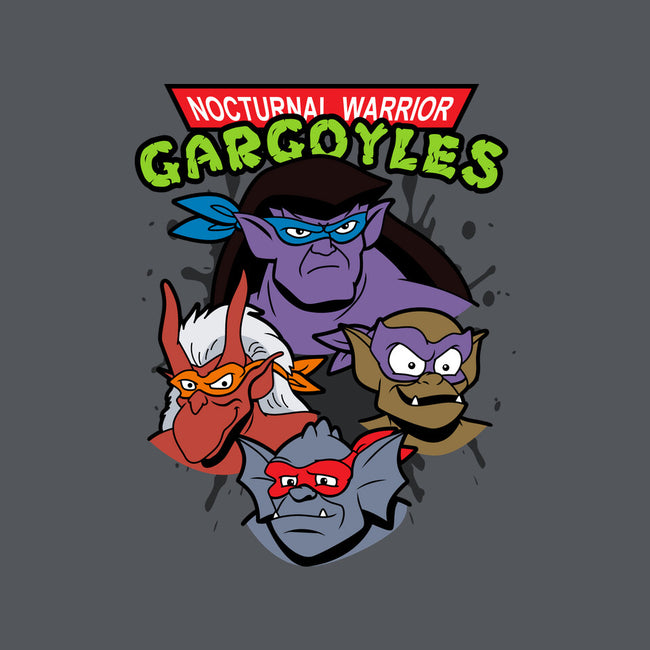 Nocturnal Warrior Gargoyles-None-Adjustable Tote-Bag-Boggs Nicolas