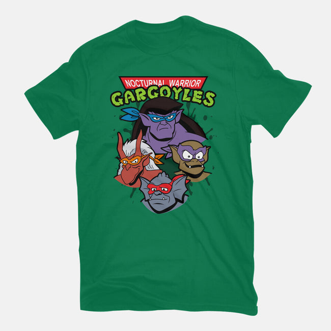 Nocturnal Warrior Gargoyles-Mens-Premium-Tee-Boggs Nicolas