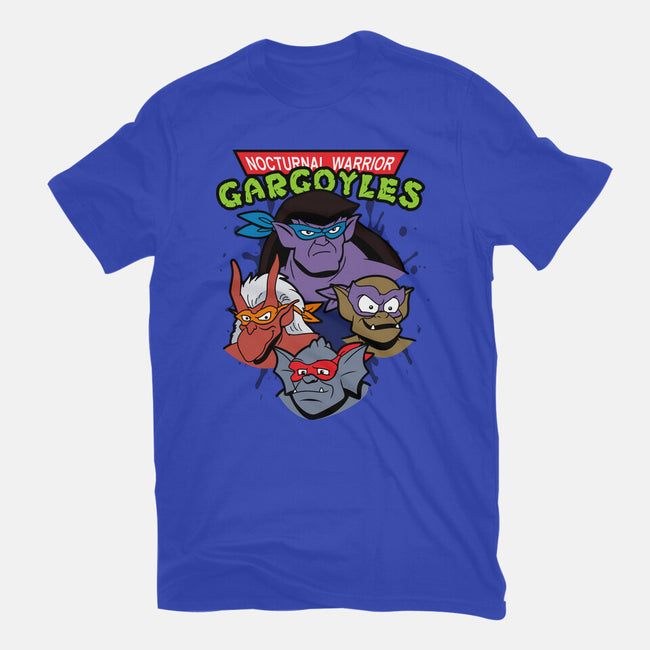 Nocturnal Warrior Gargoyles-Mens-Premium-Tee-Boggs Nicolas