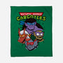 Nocturnal Warrior Gargoyles-None-Fleece-Blanket-Boggs Nicolas