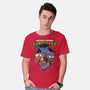 Nocturnal Warrior Gargoyles-Mens-Basic-Tee-Boggs Nicolas