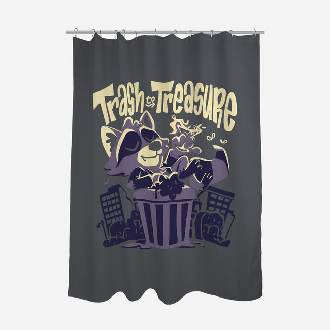 Trash To Treasure-None-Polyester-Shower Curtain-estudiofitas