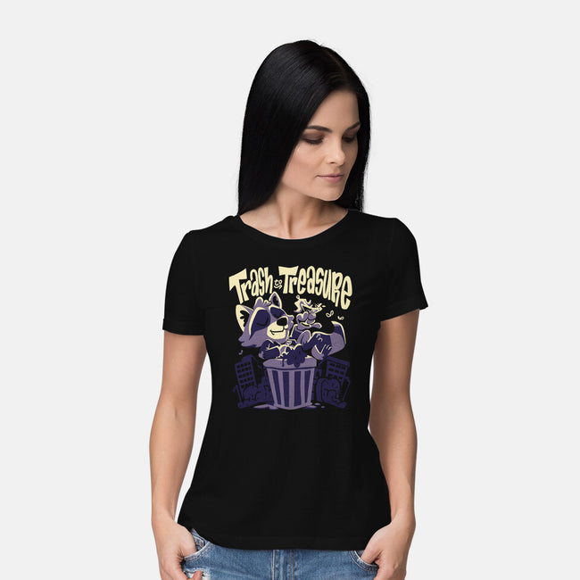 Trash To Treasure-Womens-Basic-Tee-estudiofitas