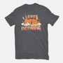 I Love Doing Nothing-Womens-Fitted-Tee-Freecheese