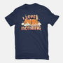 I Love Doing Nothing-Womens-Basic-Tee-Freecheese