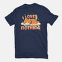 I Love Doing Nothing-Womens-Fitted-Tee-Freecheese