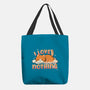 I Love Doing Nothing-None-Basic Tote-Bag-Freecheese